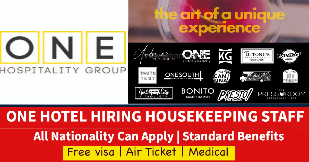 One Hospitality Careers 2023