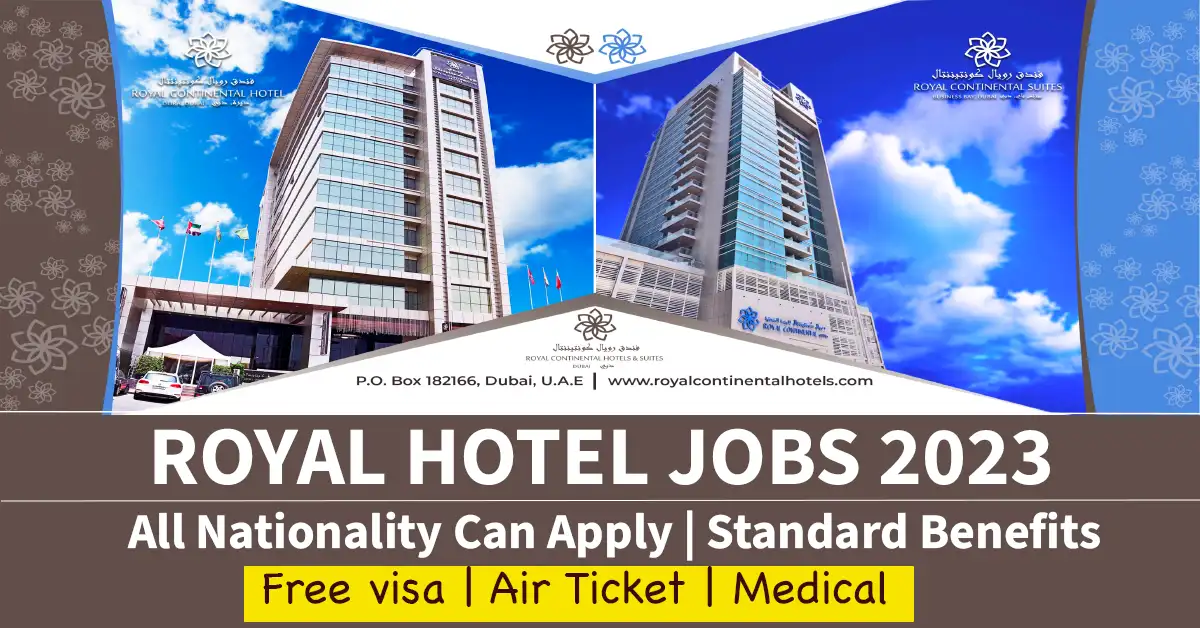 Royal Continental Hotel Abu Dhabi Careers 2023