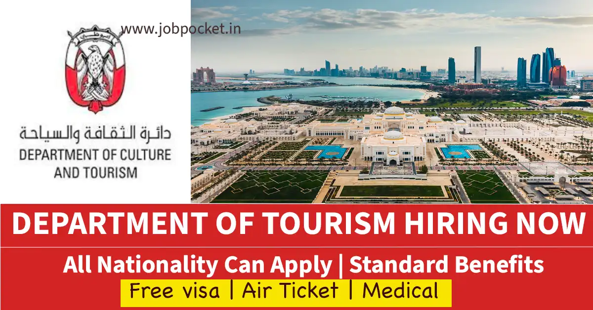 Department of Culture and Tourism Careers 2023 | UAE Government Jobs | Don't Miss This opportunitty