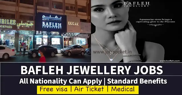 Bafleh Jewellery Careers 2023 | Dubai Sales Jobs For Freshers | Urgent Requirement