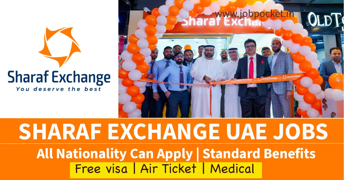 Sharaf Exchange Careers 2023 | Dubai Money Exchange Jobs | Don't Miss This Opportunity