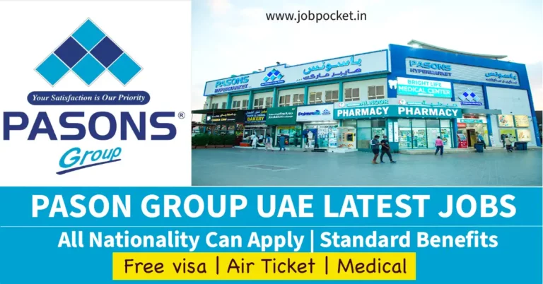 Pasons Group Careers 2023 | Dubai Sales Jobs | Don't Miss This Opportunity