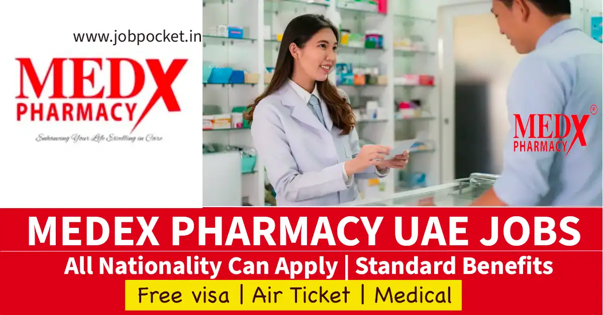 MedX Pharmacy Careers 2023 | Dubai Medical Jobs | Don't Miss This Opportunity