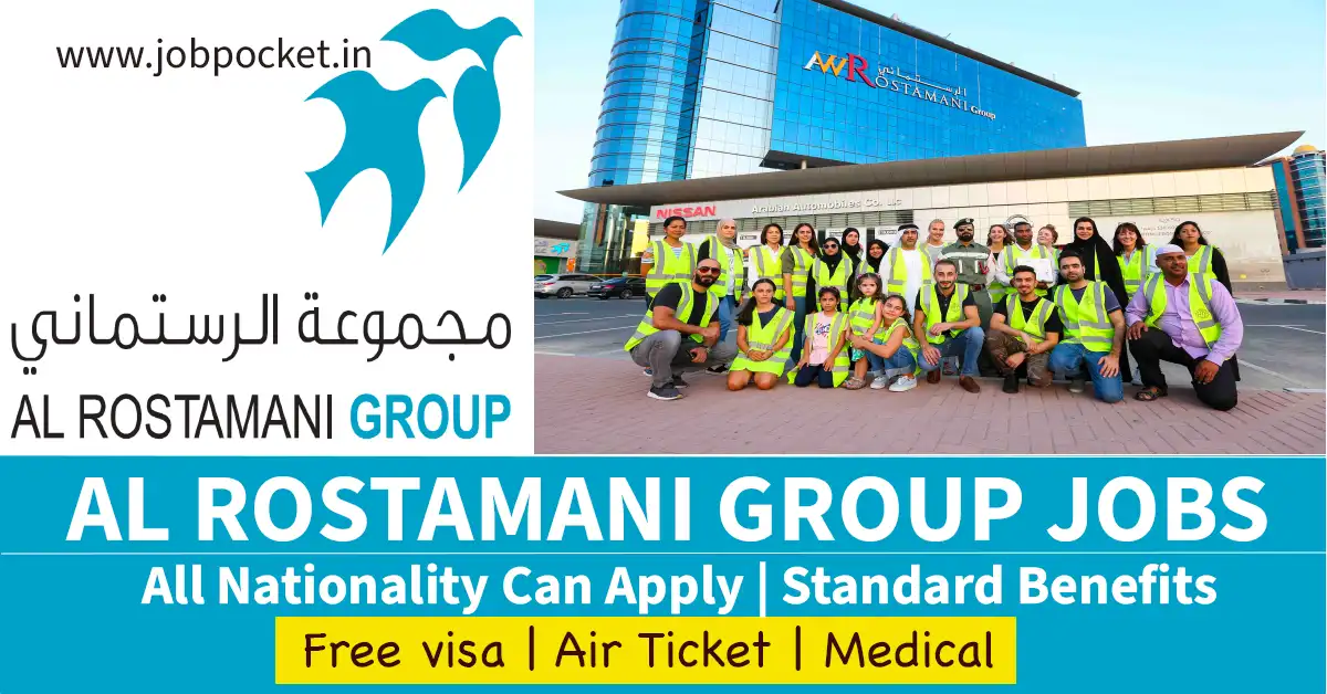 Al Rostamani Group Careers 2023 | Latest Gulf Jobs | Urgent Requirments