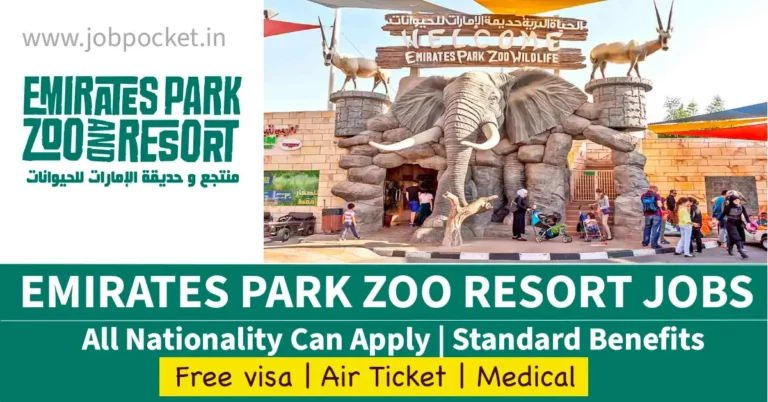 Emirates Park Zoo and Resort Careers 2023 | Emirates Park Zoo and Resort Interview | Urgent Requirments