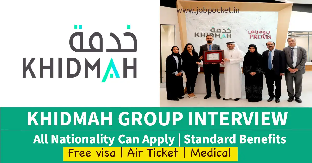 Khidmah Careers 2023 | Dubai Walk In Interview Today | Don't Miss This Opportunity