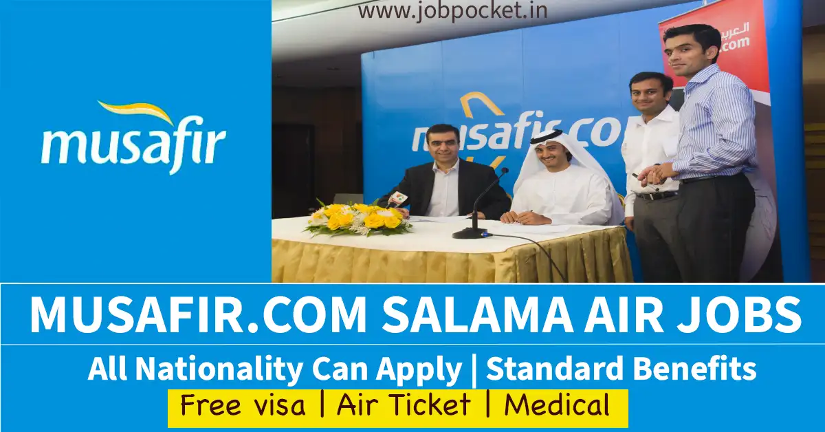 Musafir Group Careers 2023 | Salama Air Jobs | Don't Miss This Opportunity