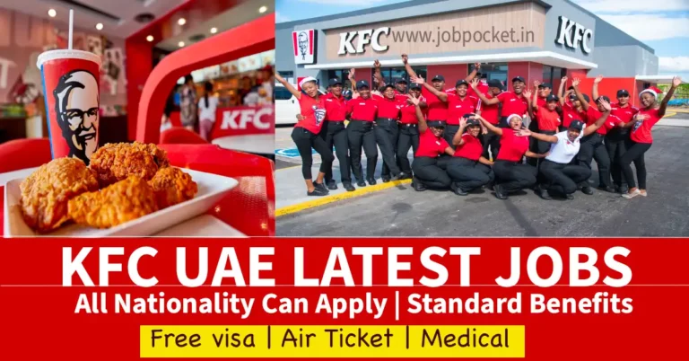 KFC Dubai Careers 2023 | KFC Jobs in Dubai | Urgent Requirements
