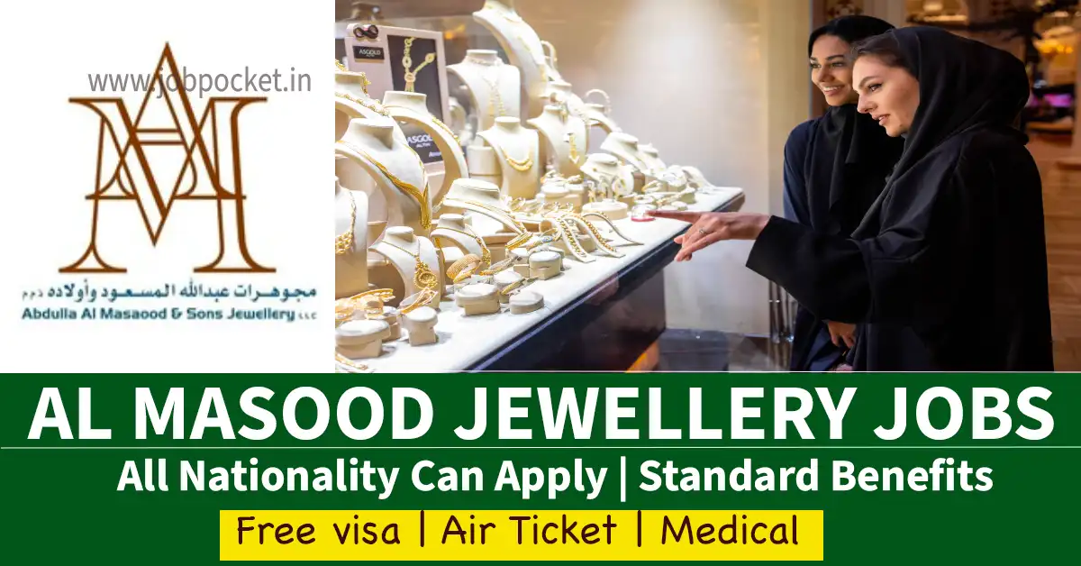 Abdulla Al Masaood & Sons Jewellery Job Openings