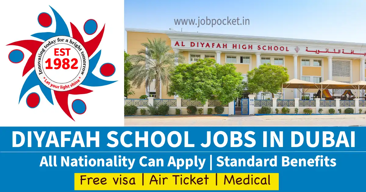 Al Diyafah High School Dubai Jobs