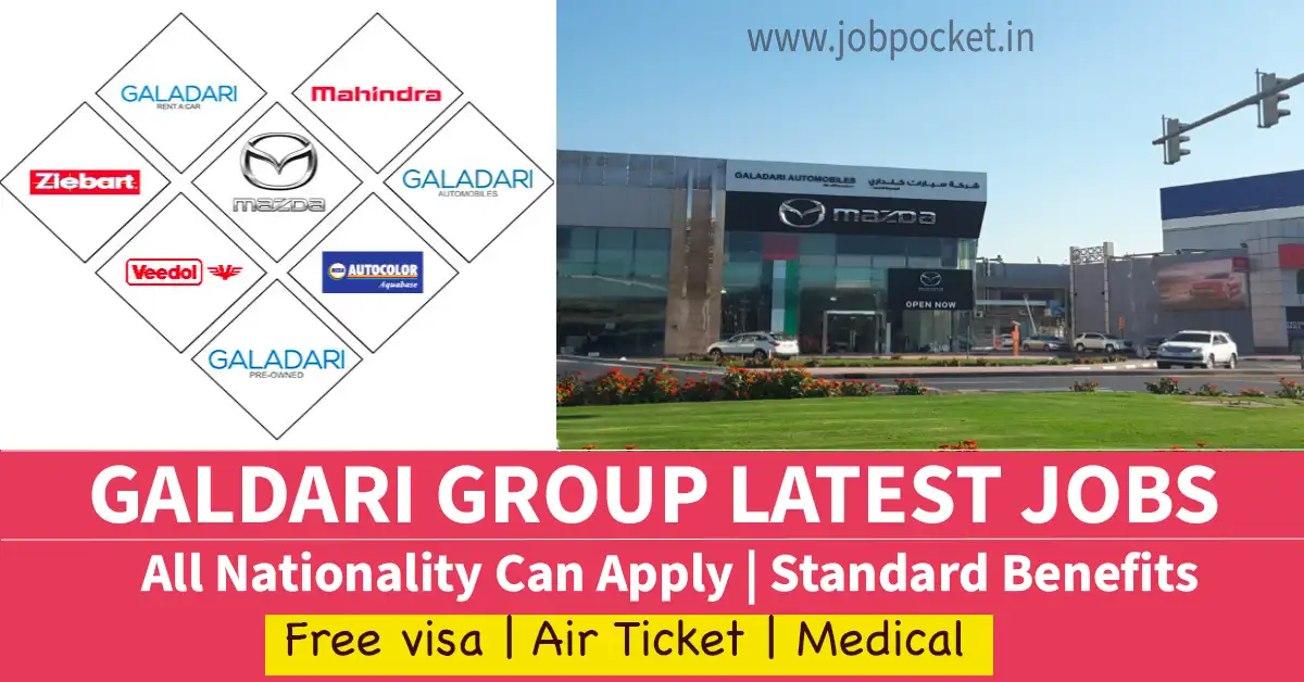 Galadari Automotive Group Dubai Jobs