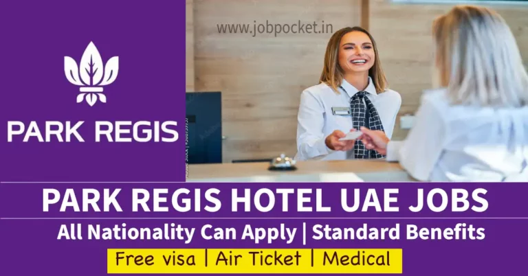 Park Regis Hotel Jobs In Dubai