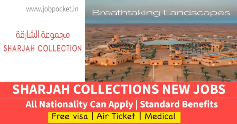 Sharjah Collection Careers 2024- Hotel Jobs in Dubai